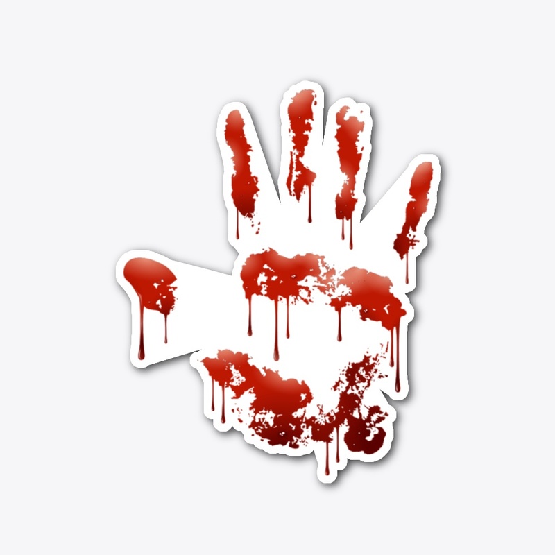 Bloody Hand Print (R)