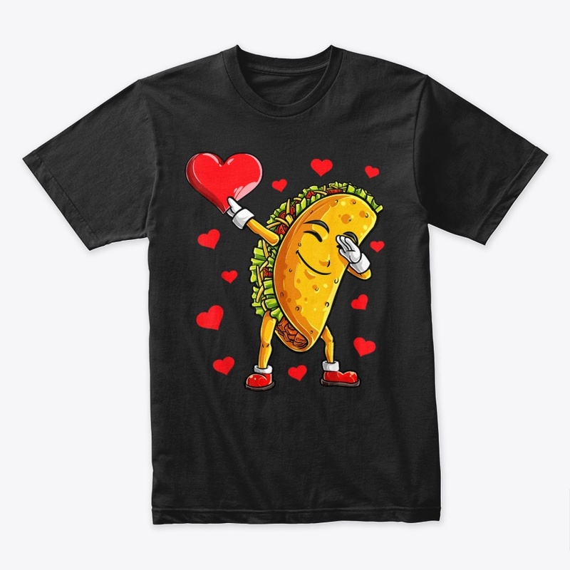 Dabbing Taco Valentines Day