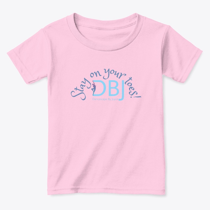 Stay on Your Toes toddler tee shirt.
