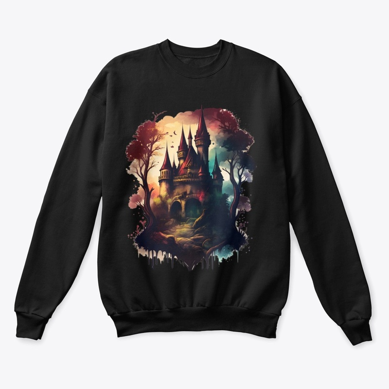 Castle fairy tale fortress secret forest