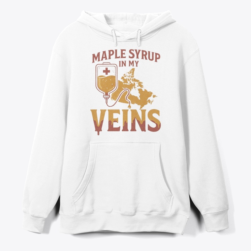 Maple Syrup in My Veins Tee