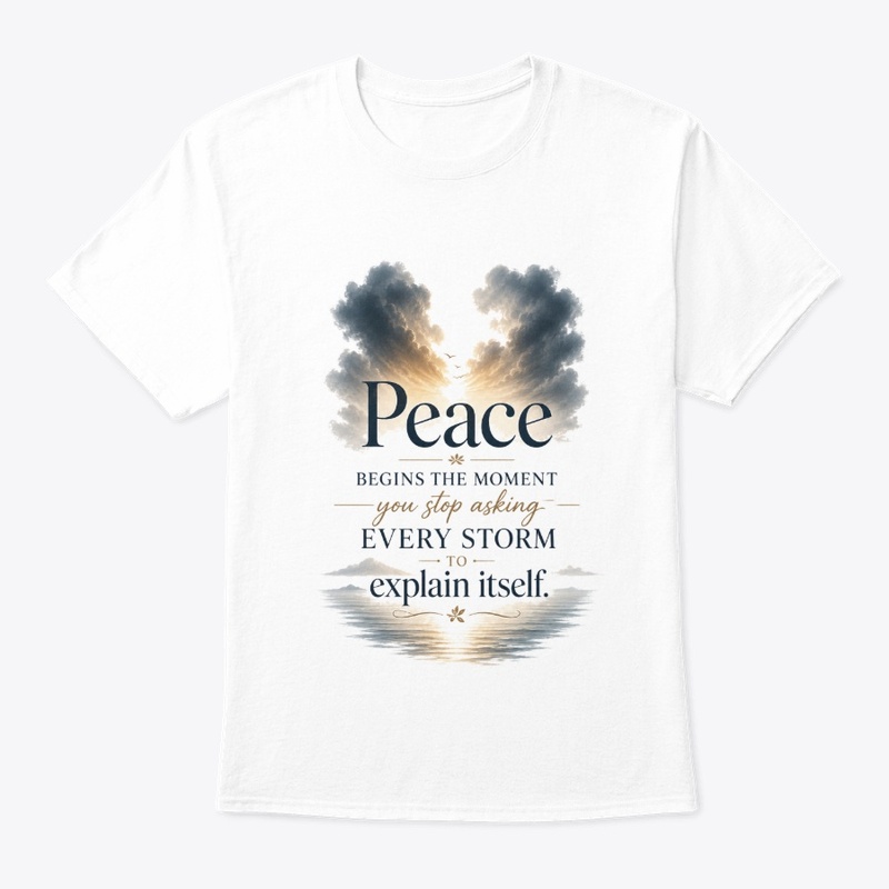 Peaceful Storm Quote Mug