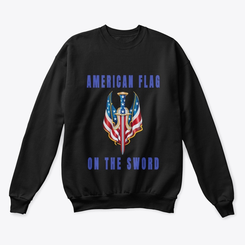   American Flag 	On The Sword