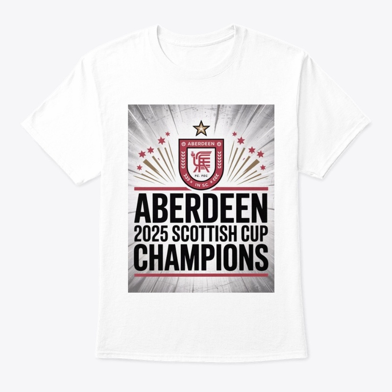 Aberdeen 2025 Scottish Cup Champions