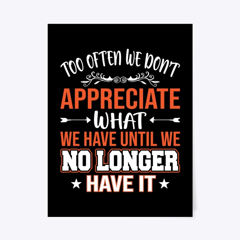Appreciation: Show It