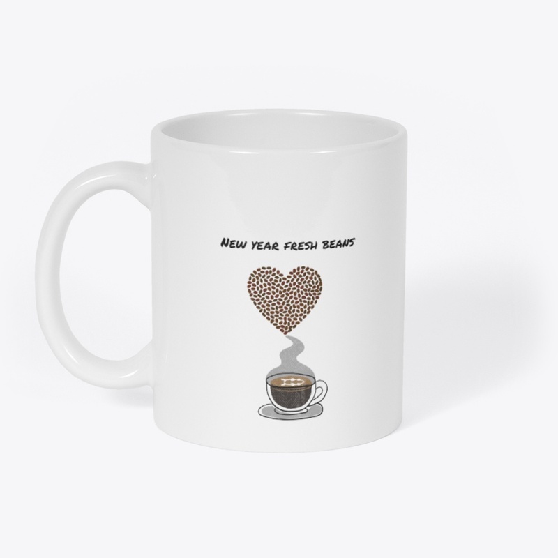 New year fresh coffee