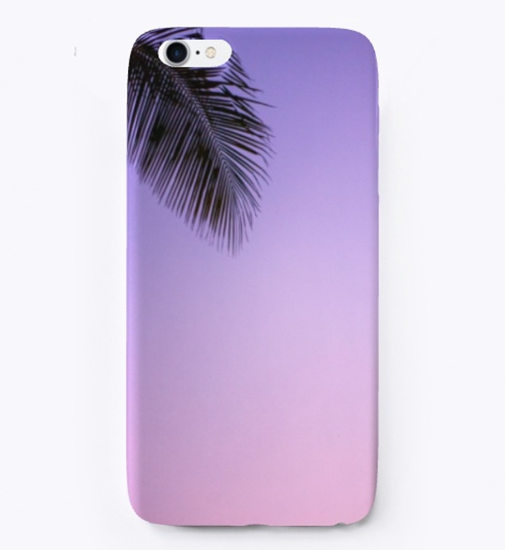Purple Palm Trees