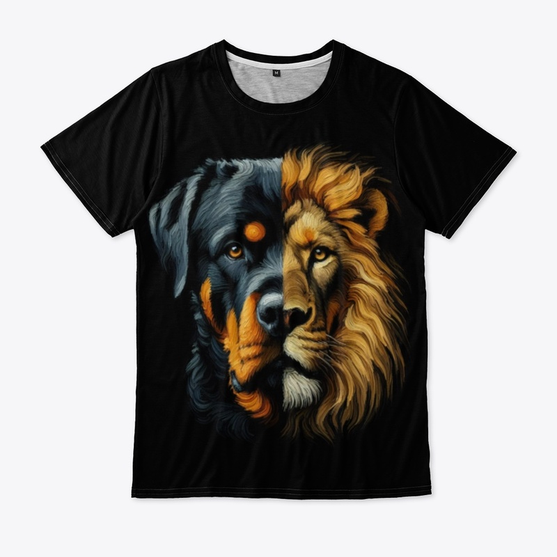 Rottweiler & Lion
