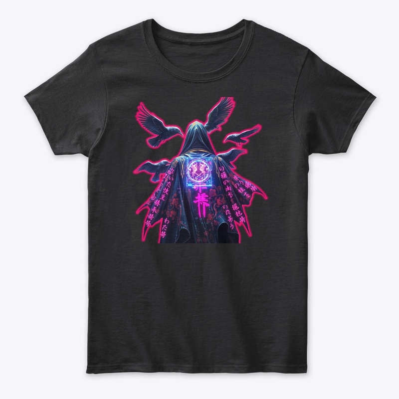Cyberpunk Gothic Shinigami Tee