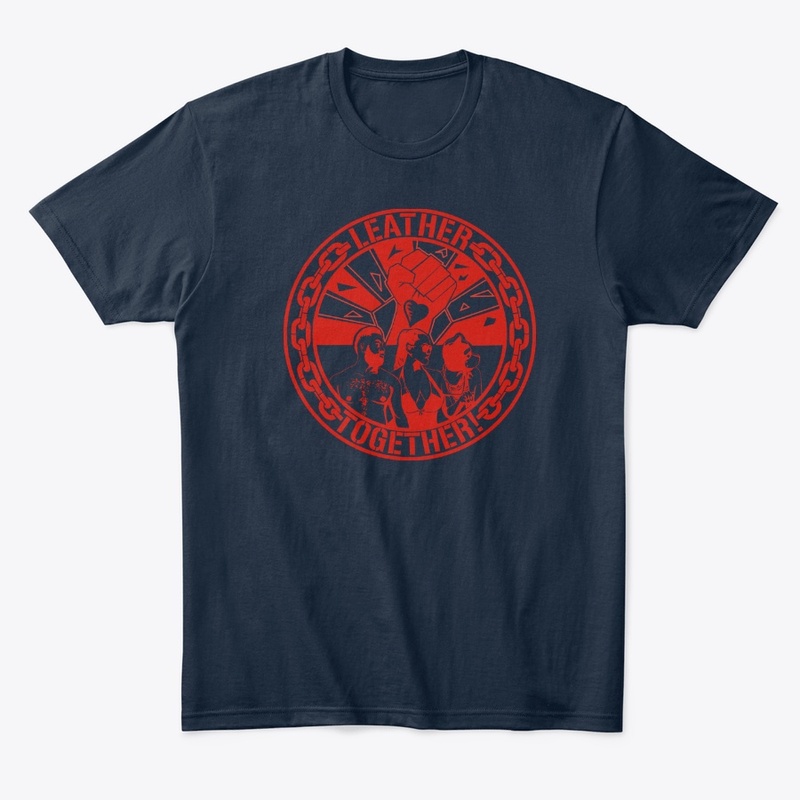 Leather Together  - Logo Mono Red