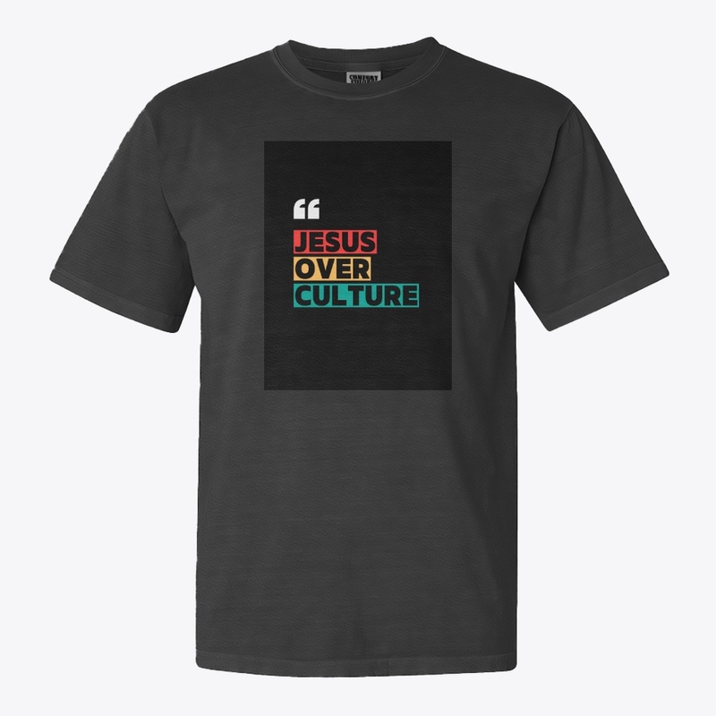 Jesus over culture T-shirt