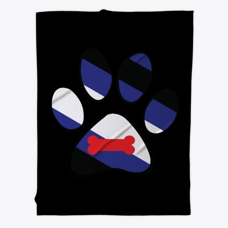 Pup Flag Paw