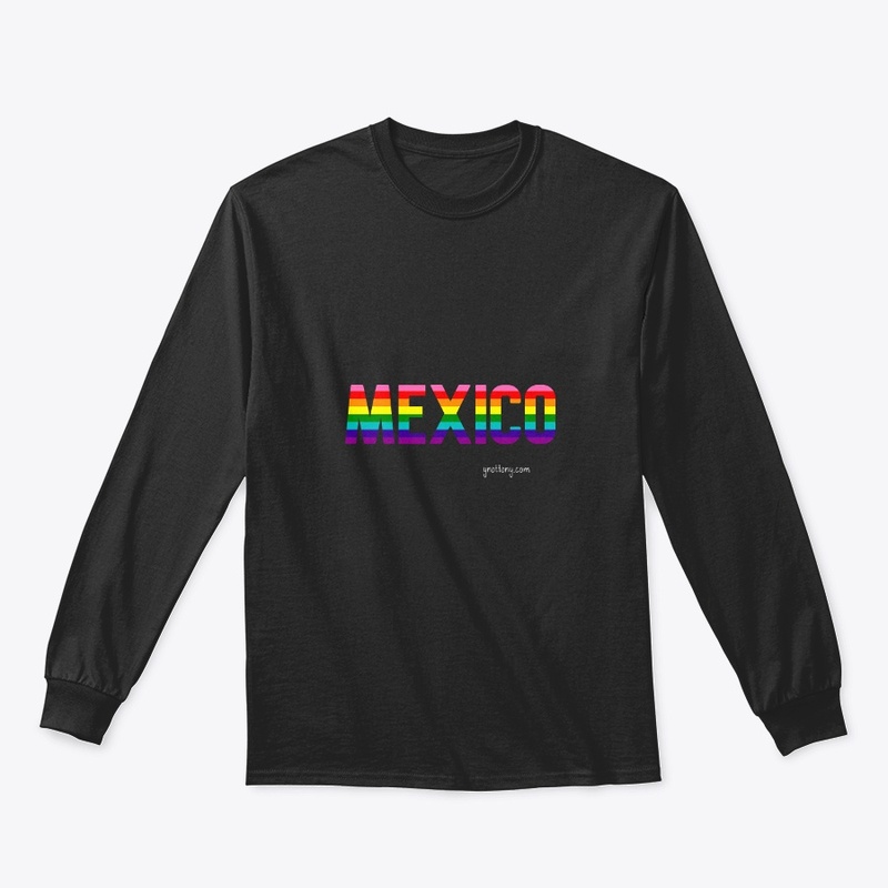 Mexico Pride Rainbow Flag Apparel