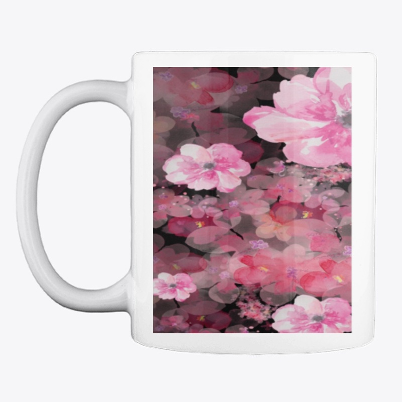 Red & White Floral design
