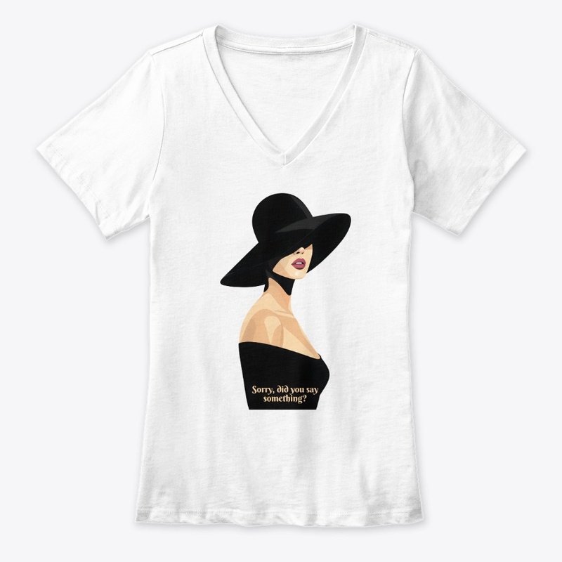 Sophisticated Lady 2025 - Women's Premium V-Neck Tee