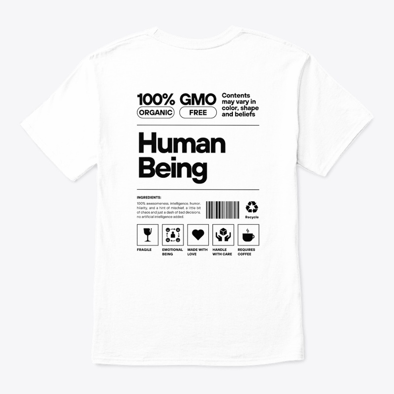 Human being hoodie & T-shirt