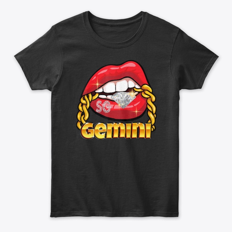 Juicy Lips Gold Chain Gemini