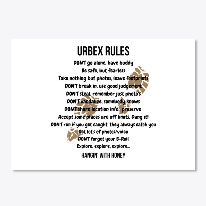 URBEX RULES MERCH