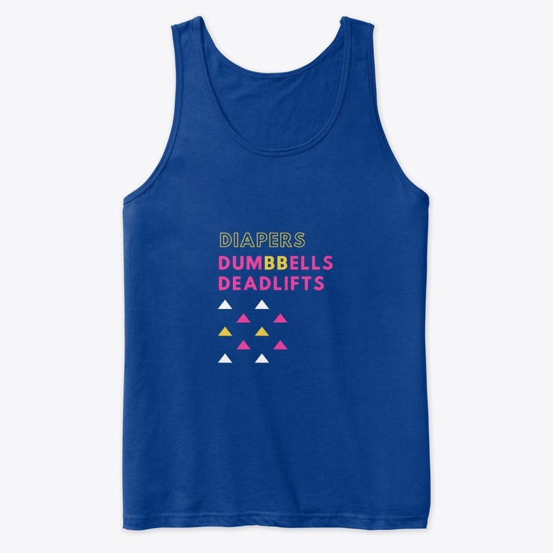 DIAPERS DUMBBELLS DEADLIFTS FITNESS TOPS