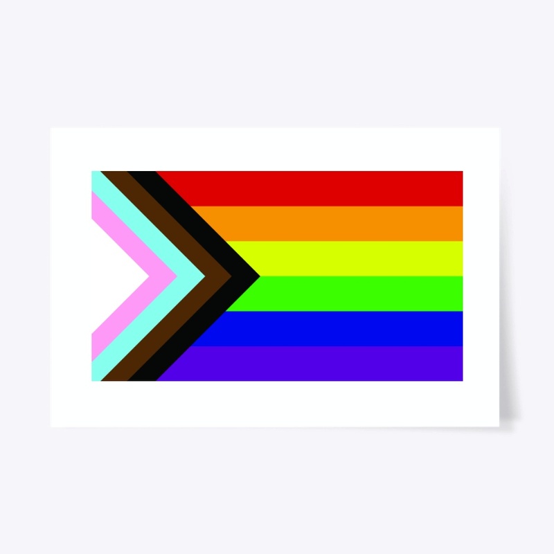 LGBTQ+ Flag Poster