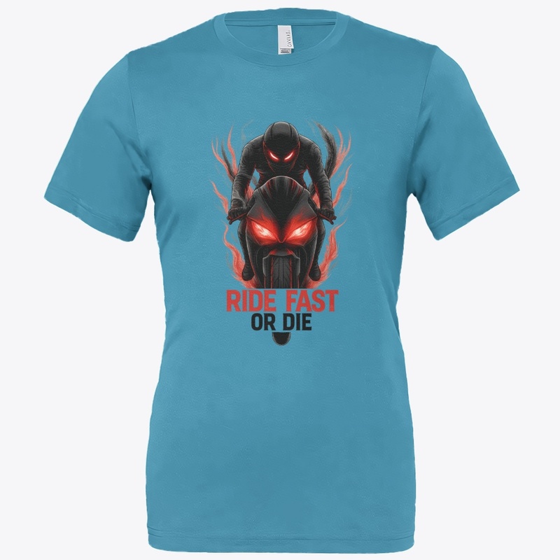 Dark Rider – Ride Fast or Die T-Shirt