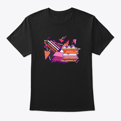 Sweet Pride   Lesbian Black T-Shirt Front