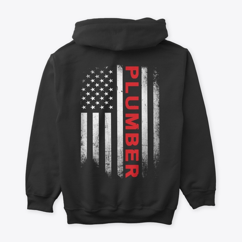 Plumber US Flag Shirt