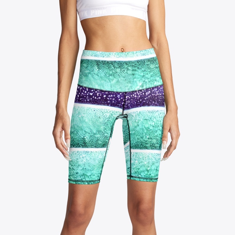 Sparkly Green & Purple Design 