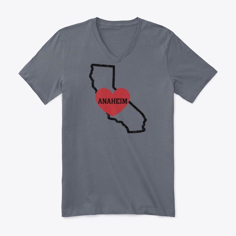 Anaheim California Heart Shirt 