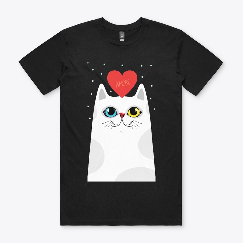 Valentine cat