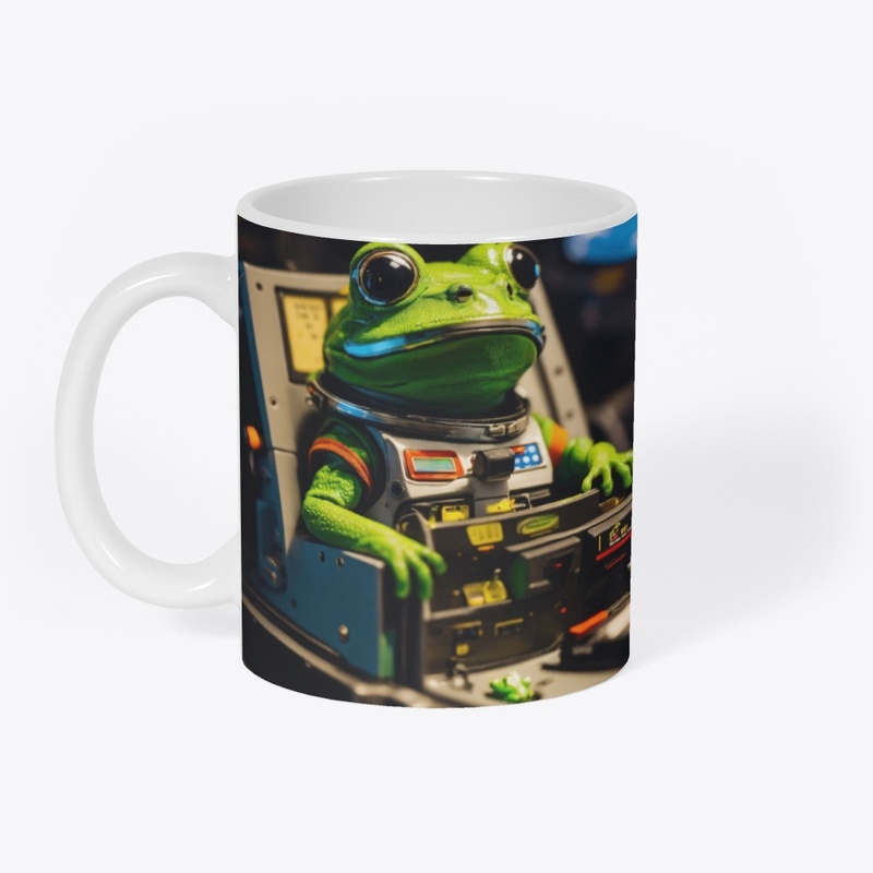 A cute and tiny frog 