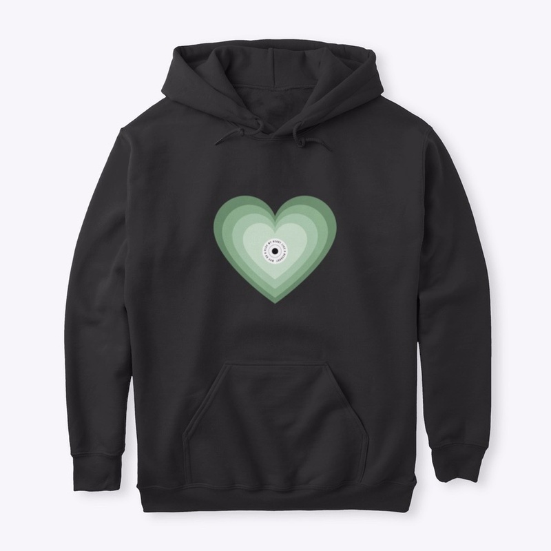 like a record hoodie