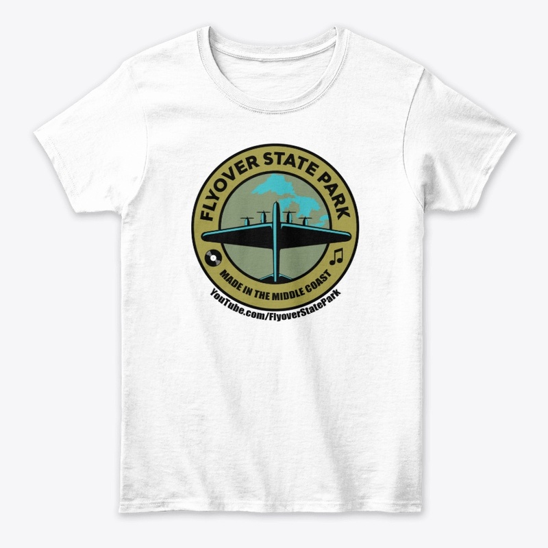 Flyover State Park logo Tee