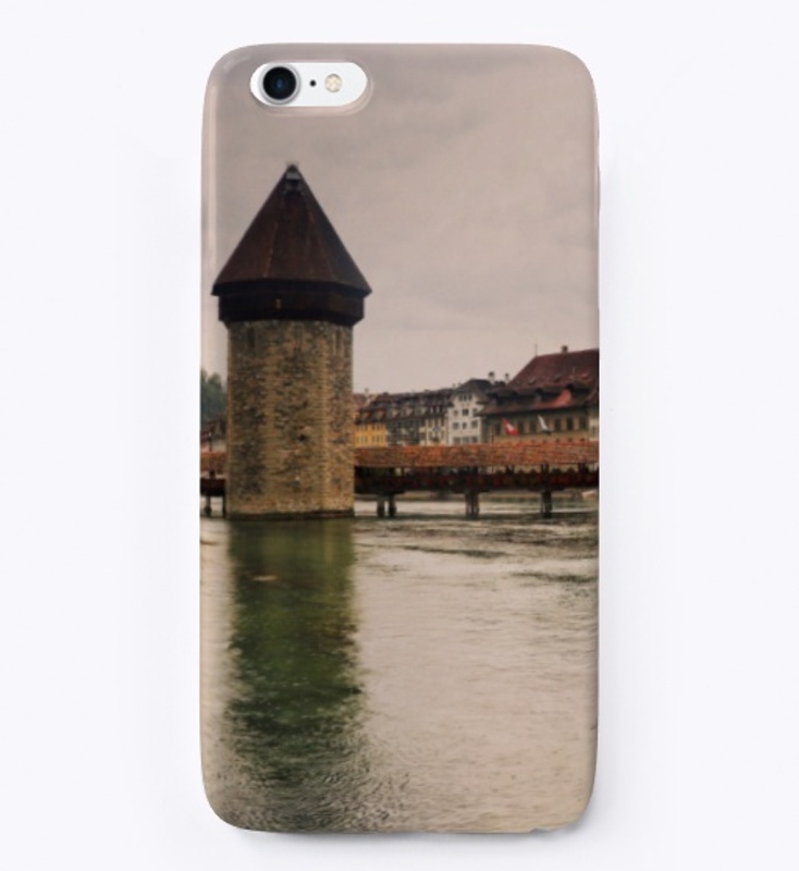 Postcard Lucerne - Chapel Bridge