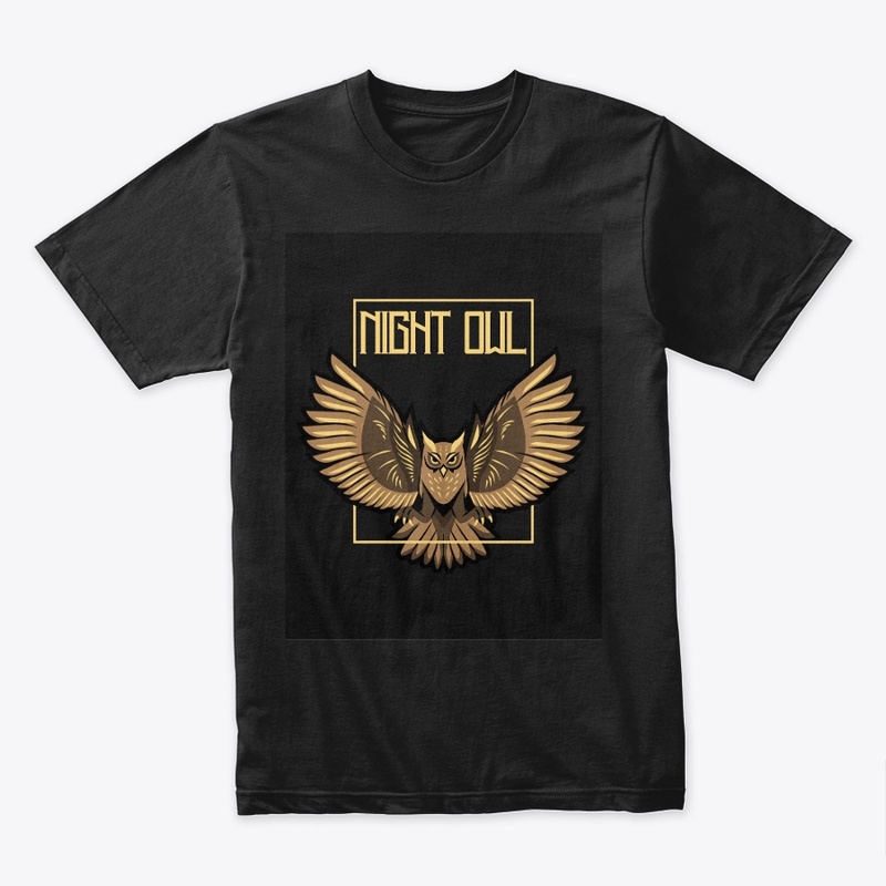 Midnight Sentinel: Night Owl Graphic Tee