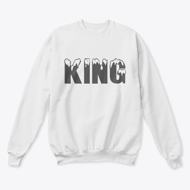 King T shirt|text t shirts|custom text 