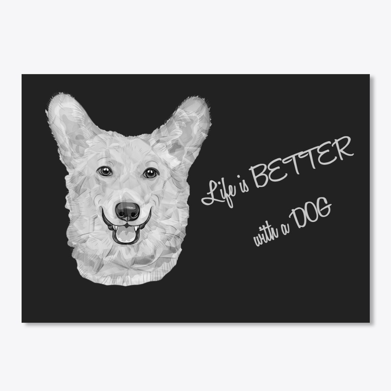 Men and Women Dog Tee Shirt
