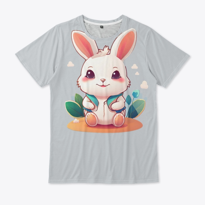 The cute rabbit