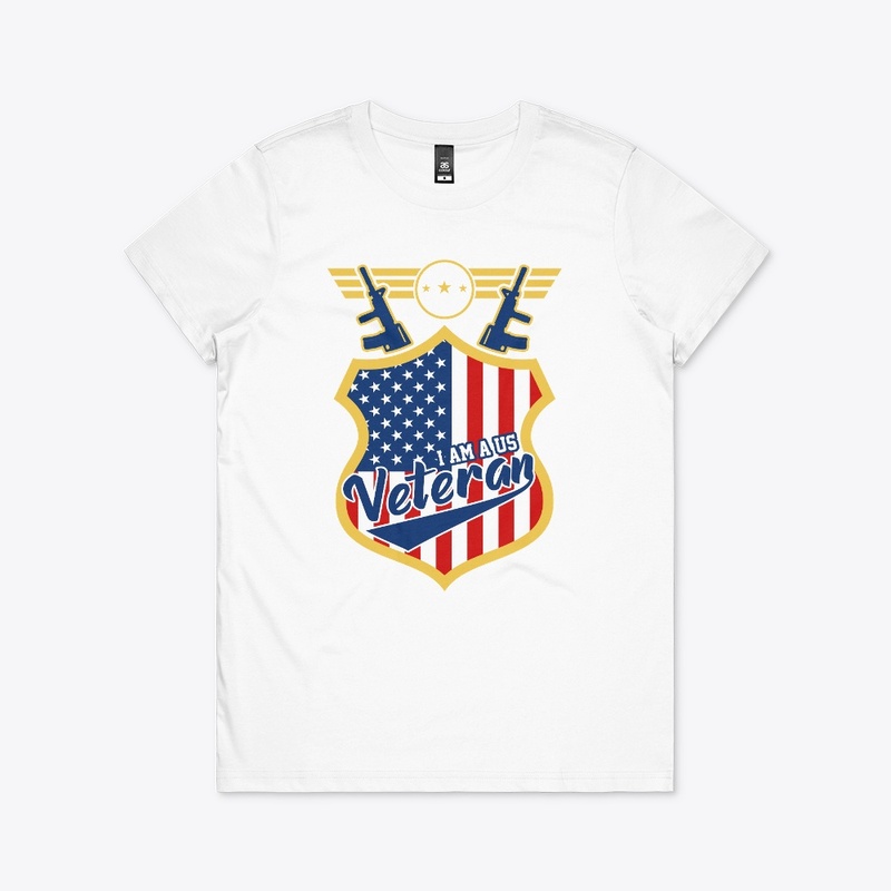 I am a US Veteran T Shirt Design