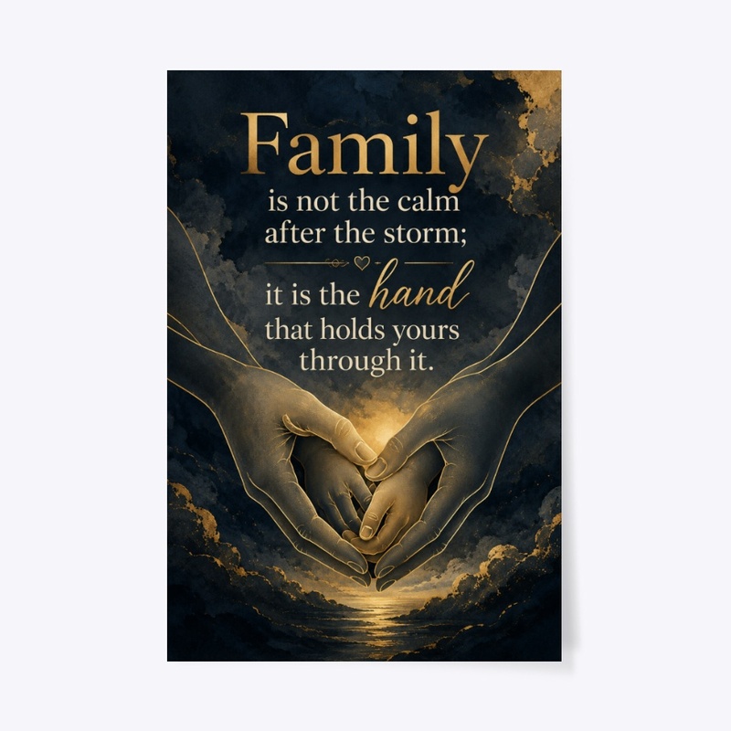 Through The Storm Family Art