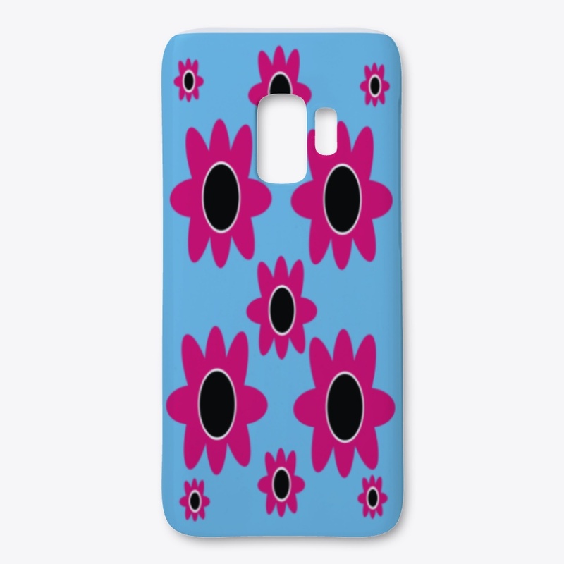 Baby Blue Floral Pattern
