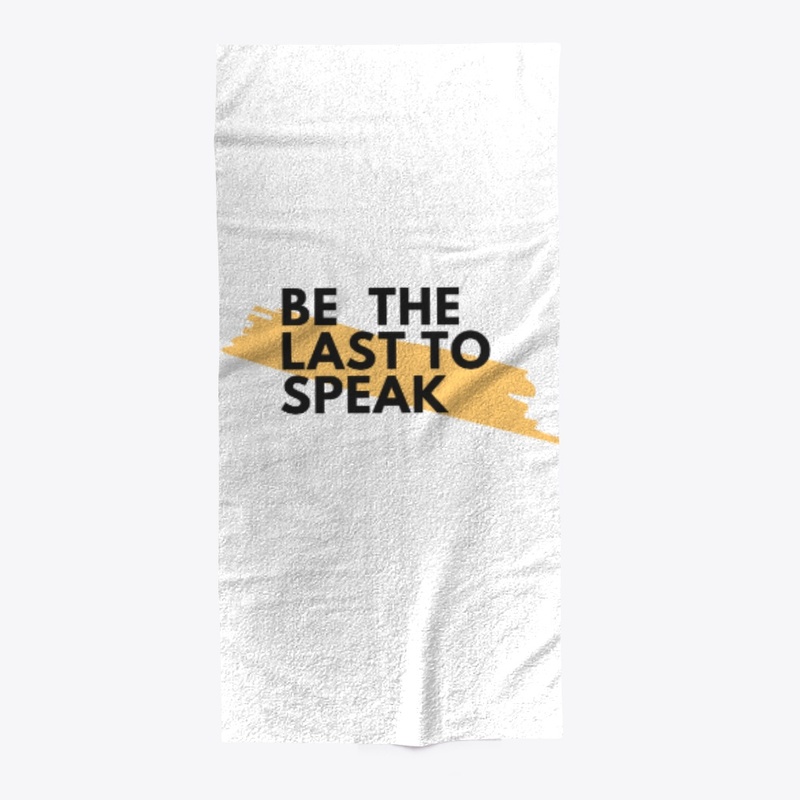 last to speak 
