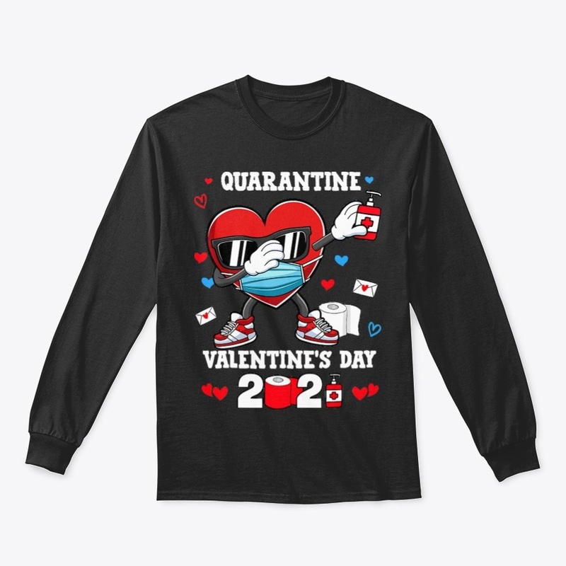 Dabbing Heart In Mask Happy Valentines 2