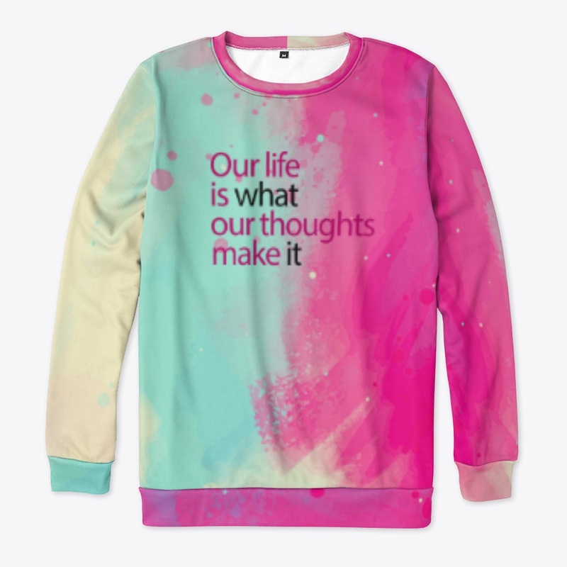 T-Shirt (Cyan & Purple)