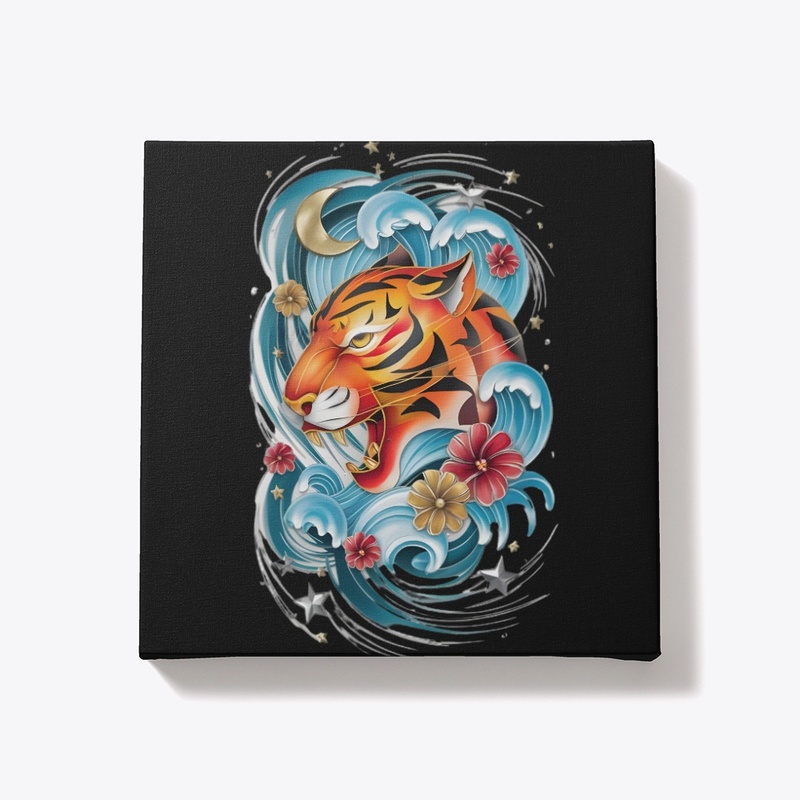 tiger t-shirt graphics design