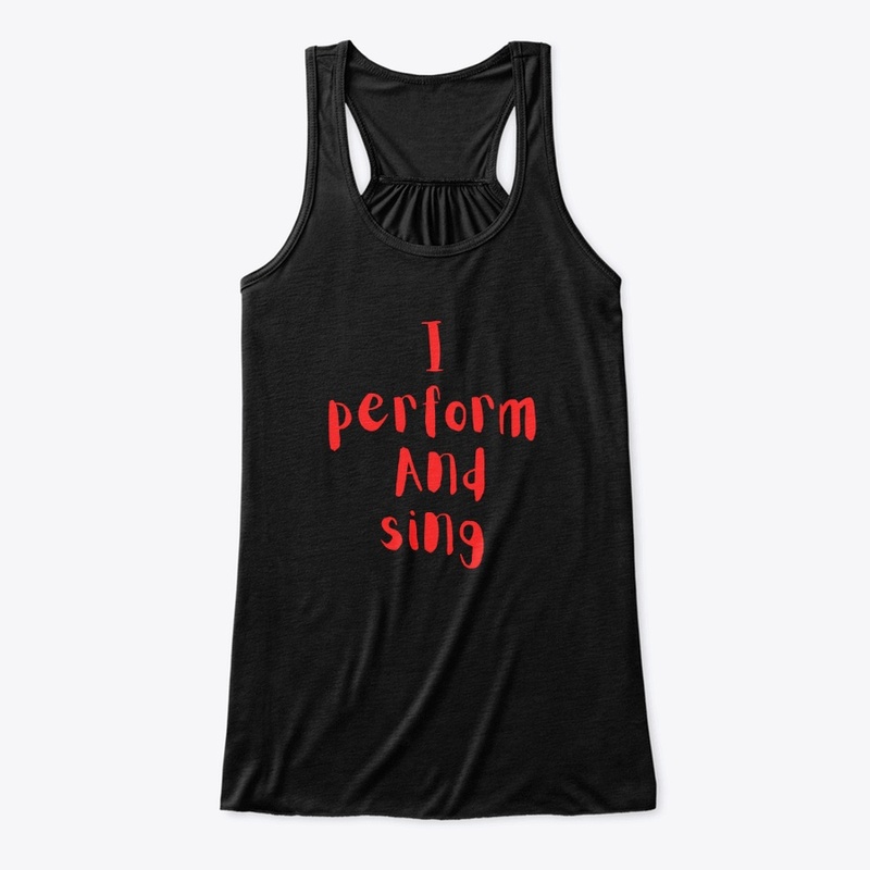 I perform and sing unisex Youth T-shirt