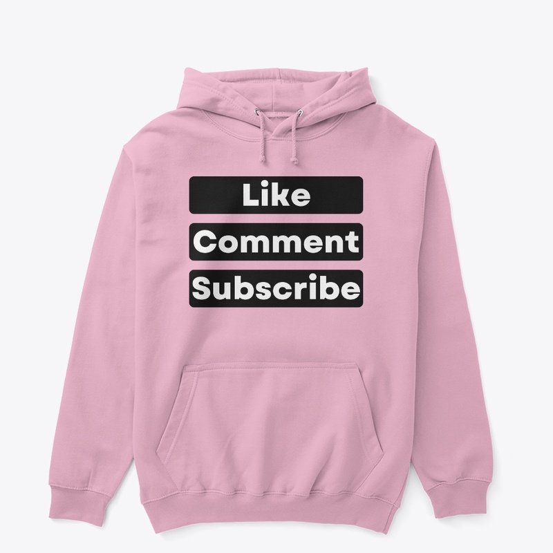 like comment subscribe - black