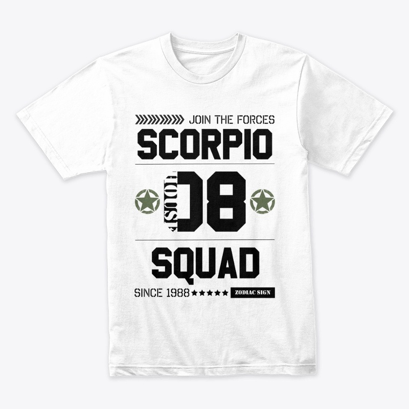 Zodiac Majesty Scorpio Squad Black
