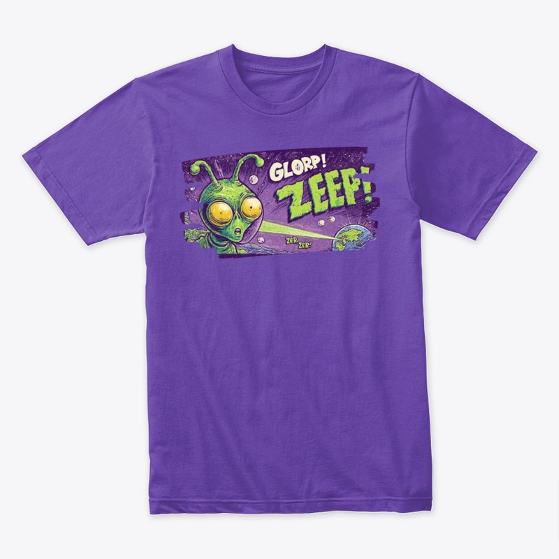 Alien Glorp! ZEP ZEP ufo