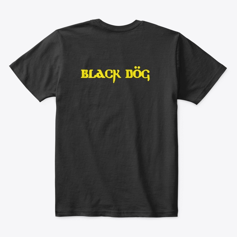 black dog new t shirt on manju shop